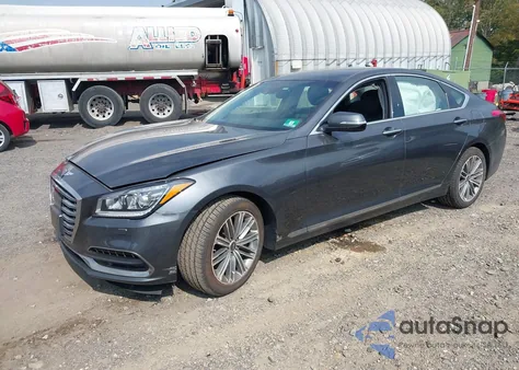 2018 Genesis G80 3.8 z USA, uszkodzony, nr VIN KMHGN4JE4JU253247
